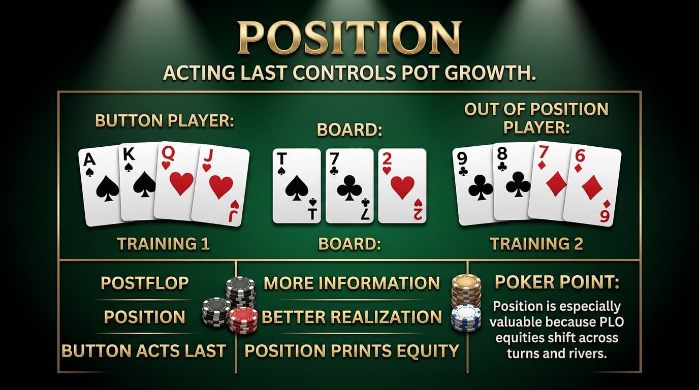 Position PLO strategy infographic
