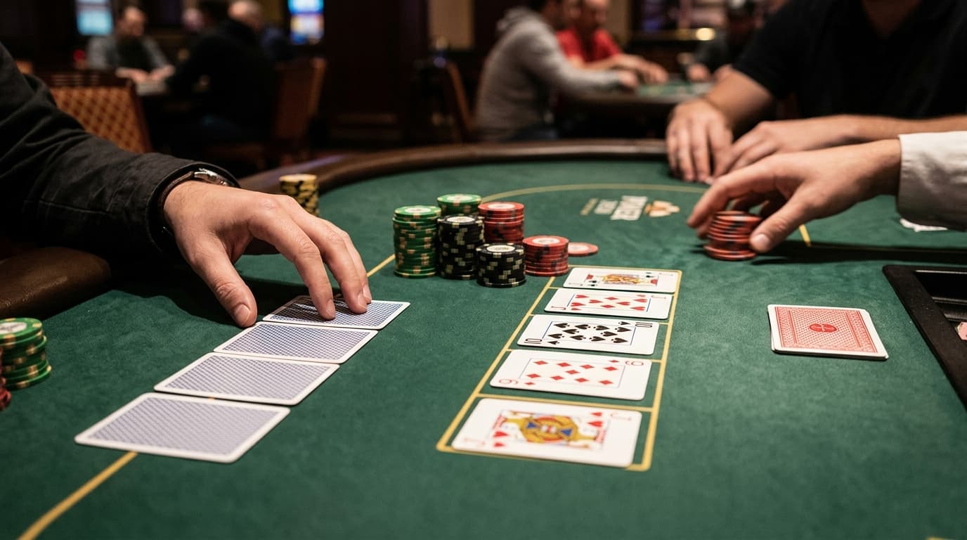 Pot-Limit Omaha strategy visual for How to Play Top Set on Coordinated Flops in PLO Without Building a Disaster Pot