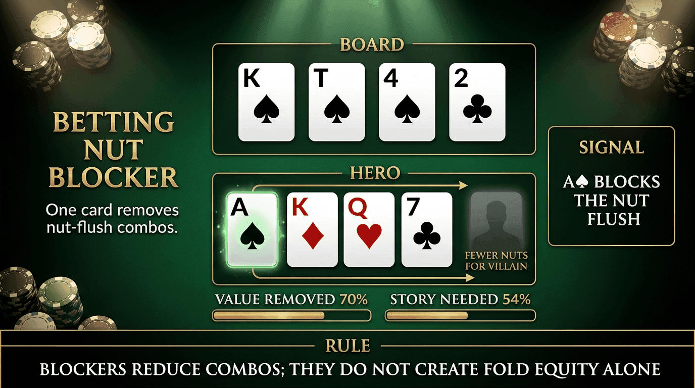 Nut Blocker PLO strategy infographic