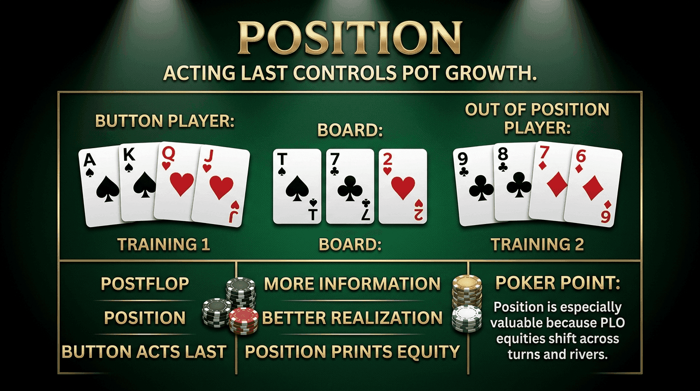 Position PLO strategy infographic