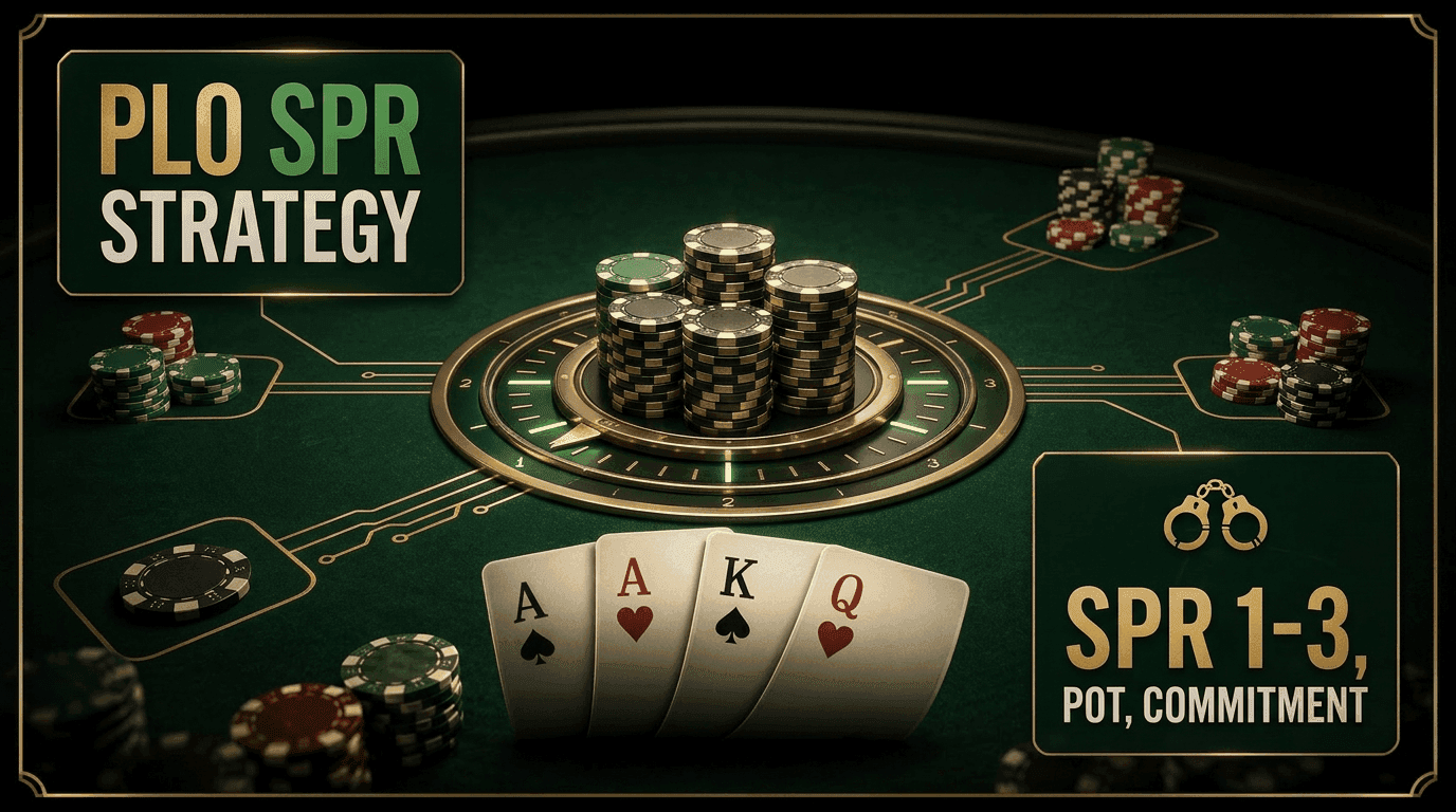 PLO SPR Strategy poker strategy infographic
